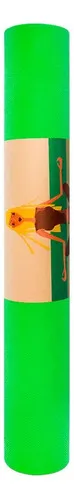 Tapete Para Yoga Plegable Goma Suave 175 X 61cm Eco Friendly Verde