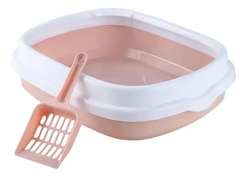 Arenero Para Gato Con Pala Mas.11 Ele-gate Color Rosa
