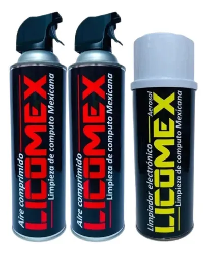 2 Aire Comprimido 440ml 1 Limpiador De Circuitos Elect 440ml