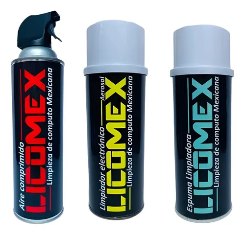 Kit Limpieza Y Mantenimiento Pc Aire+ Limp Circuitos+ Espuma
