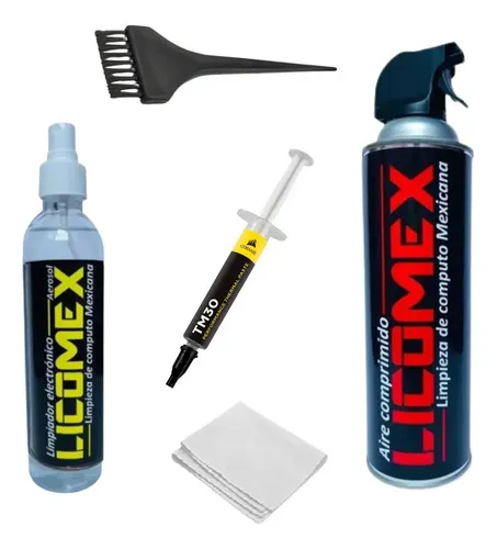 Kit Mantenimiento Pc Aire Limp Circuito Pasta Corsair Paño
