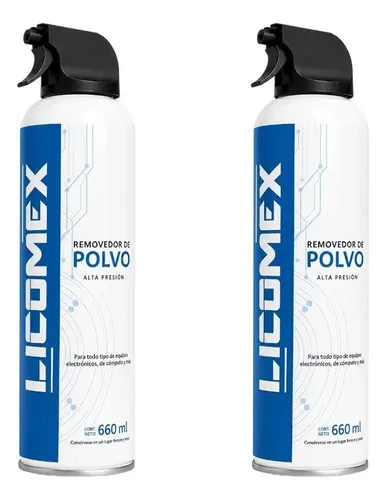 Aire Comprimido 660ml Removedor Polvo 2 Pzs