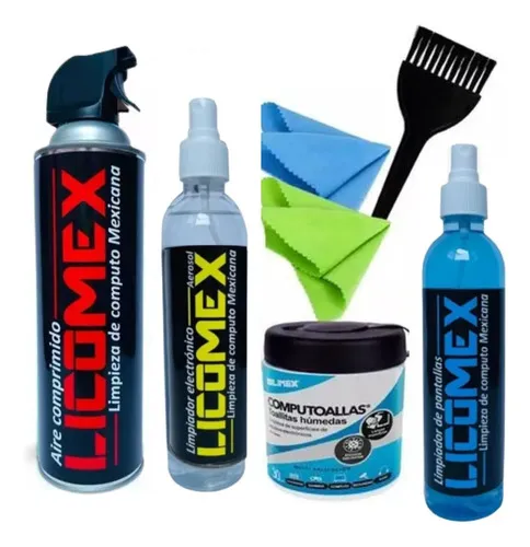 Kit De Limpieza 4 Pz Aire Comprimido Toallas Limp Circ. Paño